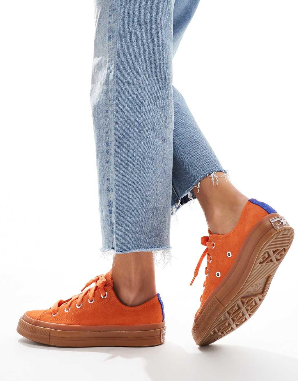 Converse Chuck 70 Ox sneakers in orange Product Image