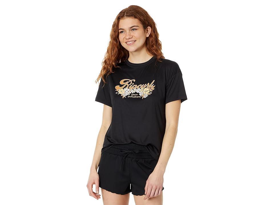 Rip Curl Sea Of Dreams Relaxed UPF Short Sleeve Tee Women's Swimwear Product Image