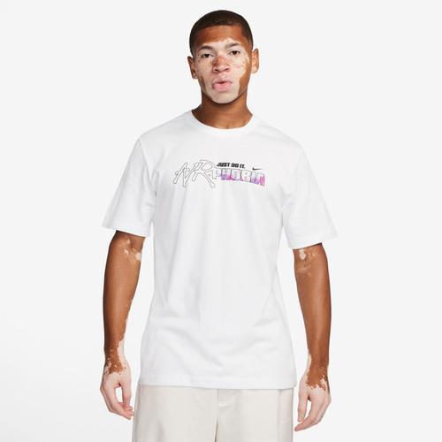 Nike Mens Nike NSW OC PK2 HBR T-Shirt - Mens White/White Product Image