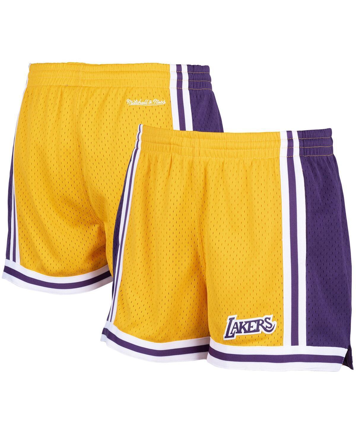 Womens Mitchell & Ness Los Angeles Lakers Jump Shot Shorts Product Image