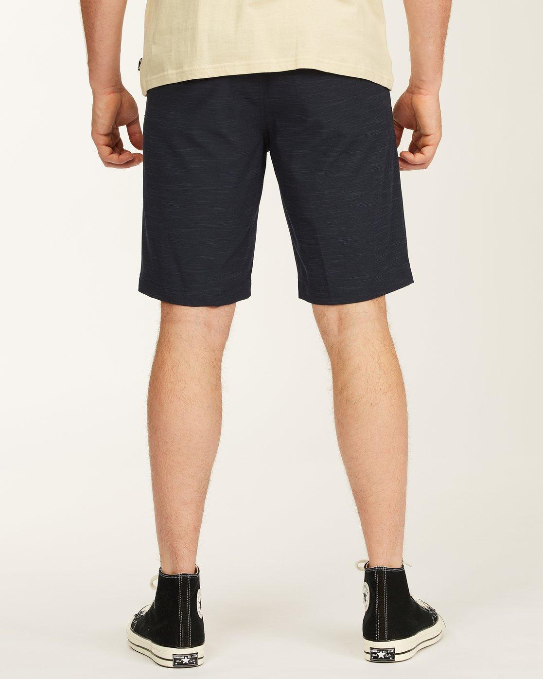 Crossfire Slub Submersible Shorts 21" - Navy Male Product Image