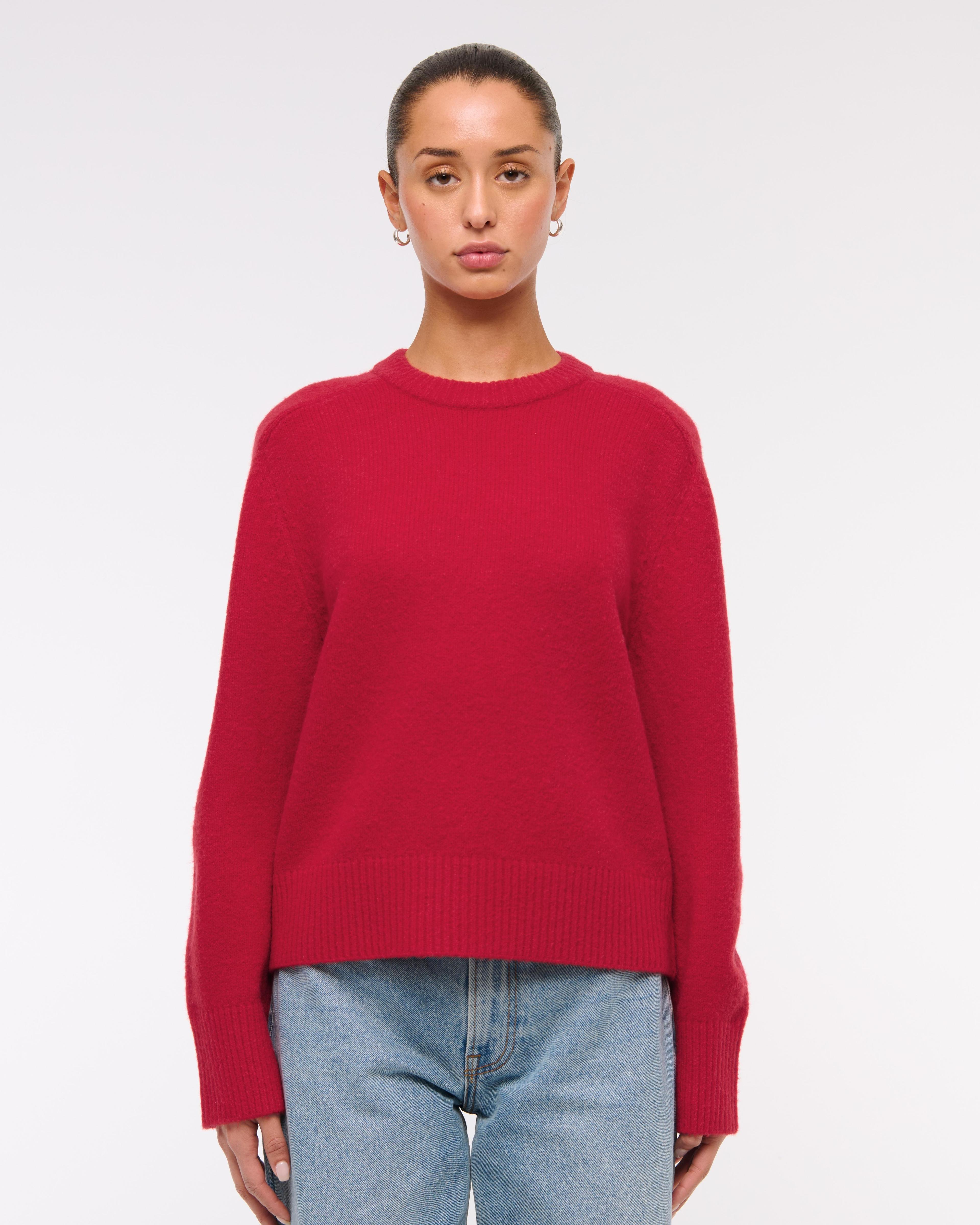 The A&F Madeline Crew Sweater Product Image