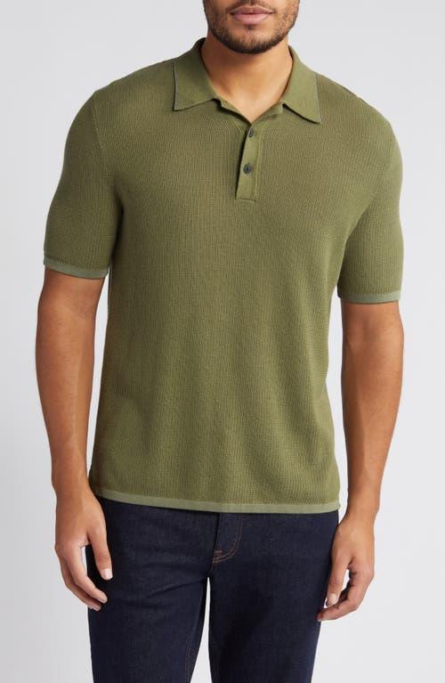 Mens Harvey Knit Polo Shirt Product Image