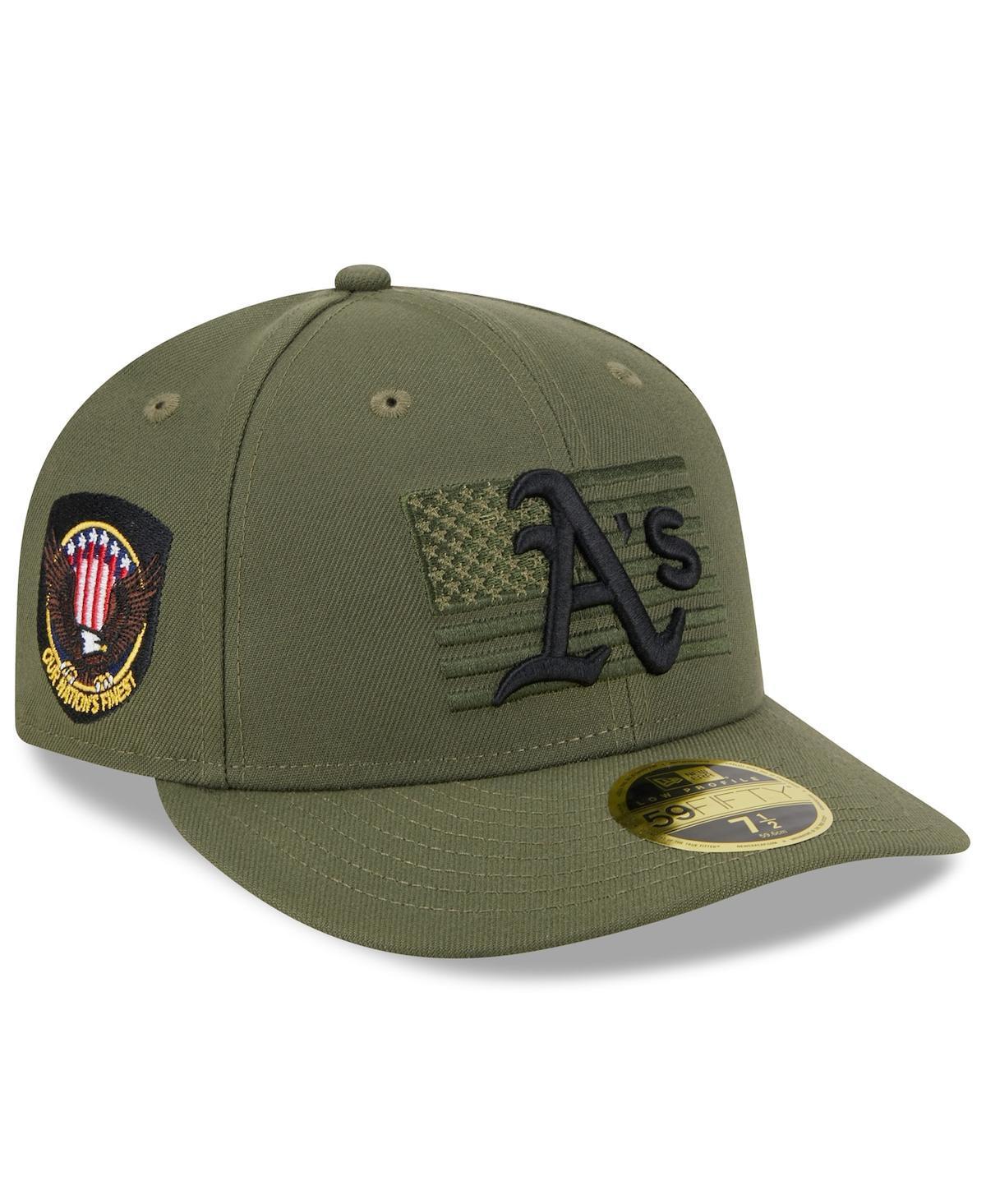 Mens New Era Oakland Athletics 2023 Armed Forces Day Low Profile 59FIFTY Fitted Hat Product Image