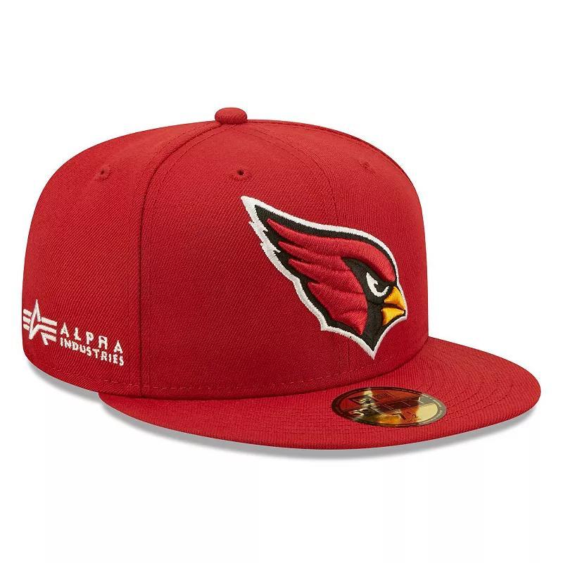 Mens New Era x Alpha Industries Cardinal Arizona Cardinals Alpha 59FIFTY Fitted Hat Product Image