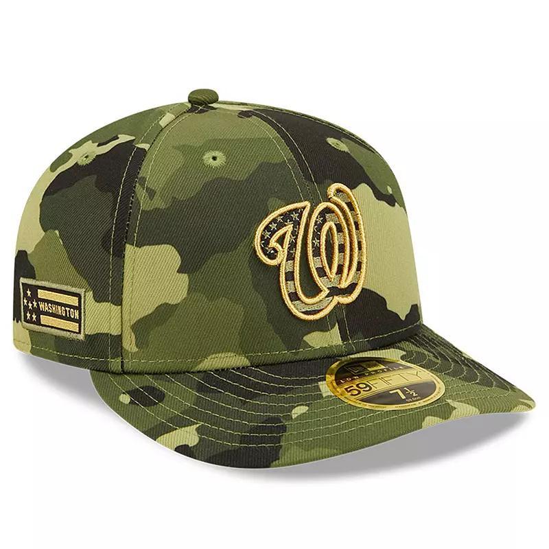 Mens New Era Camo Washington Nationals 2022 Armed Forces Day On-Field Low Profile 59FIFTY Product Image