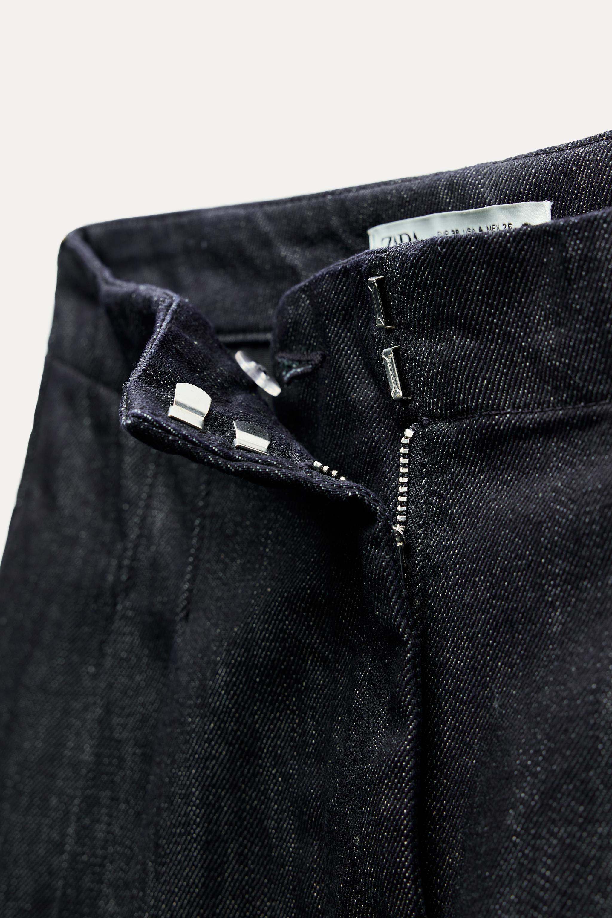 MID WAIST TAPERED JEANS ZW COLLECTION Product Image