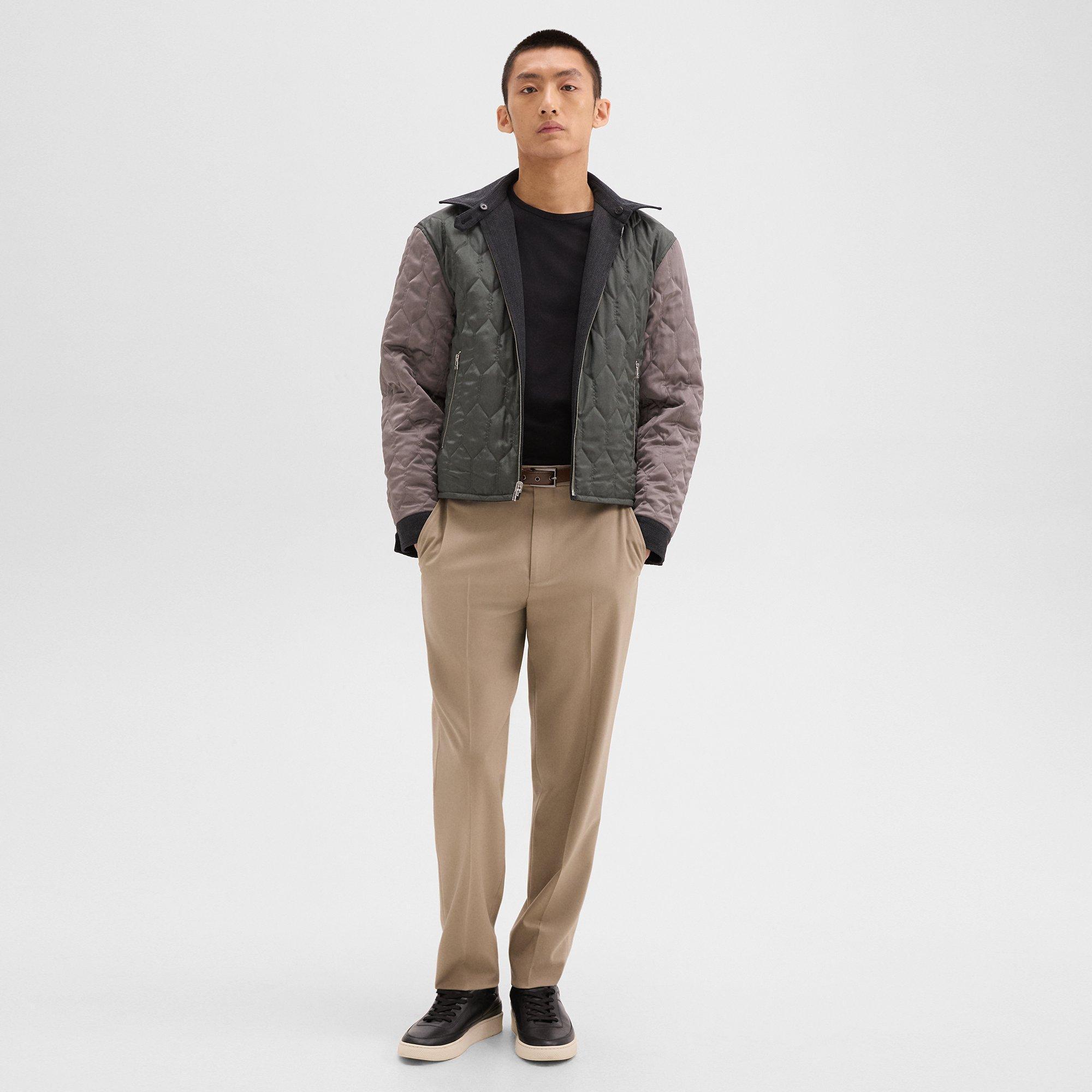 Wool Gabardine Relaxed Pant | Theory Product Image