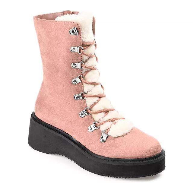 Journee Collection Kannon Tru Comfort Foam Womens Combat Boots Product Image