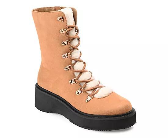 Journee Collection Kannon Tru Comfort Foam Womens Combat Boots Product Image