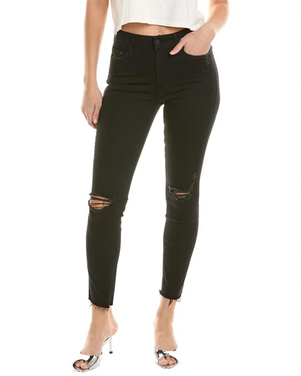 Denim The Looker Guilty As Sin Ankle Fray Jean In Black product image