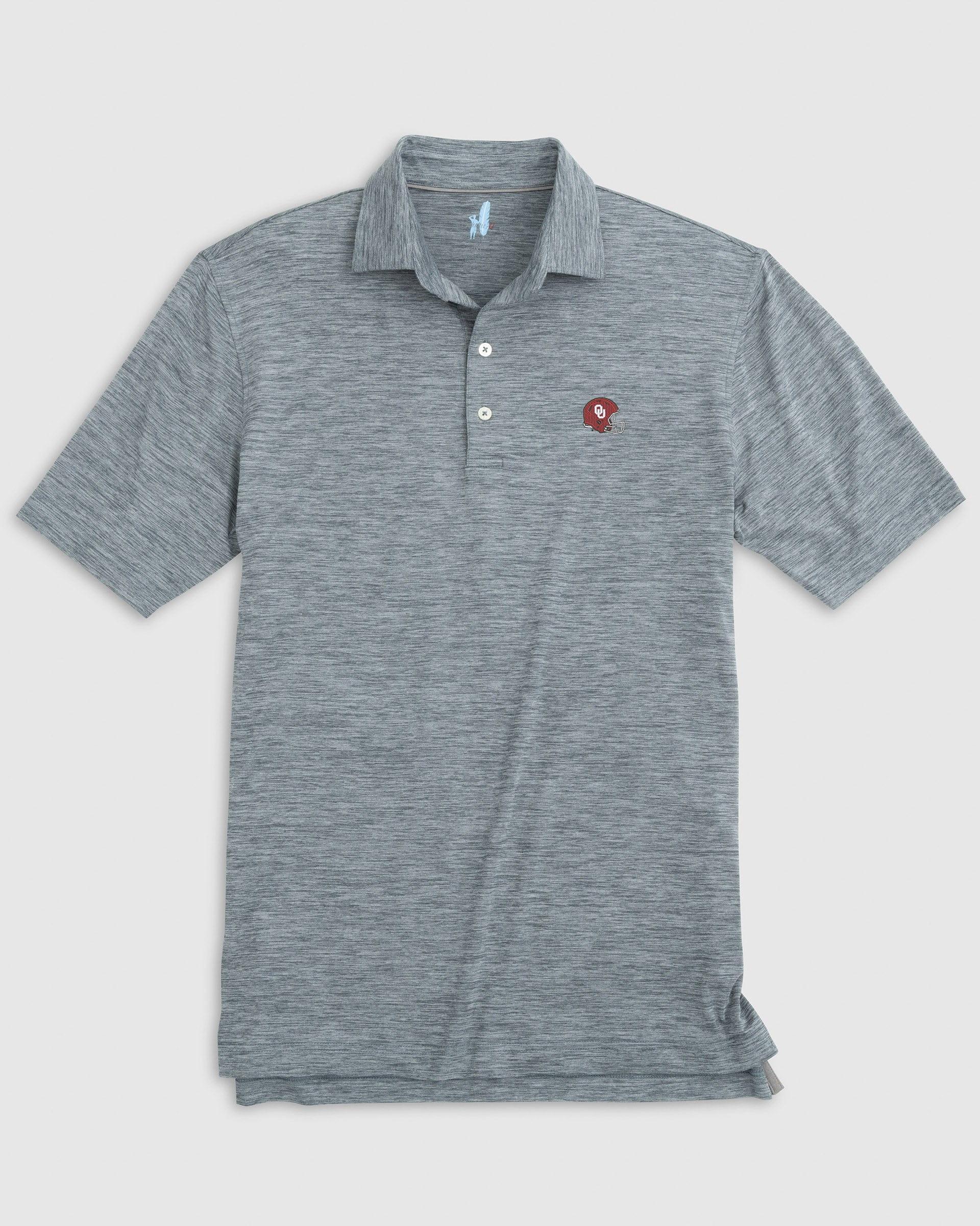 Oklahoma Huronn Featherweight Performance Polo - Helmet Logo Product Image