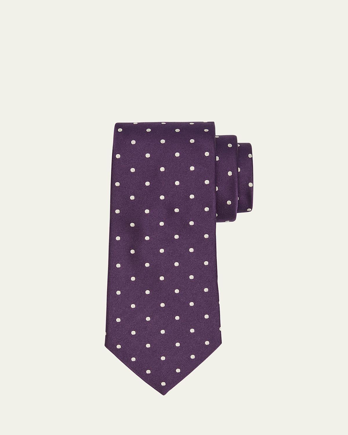 Mens Polka Dot Tie Product Image