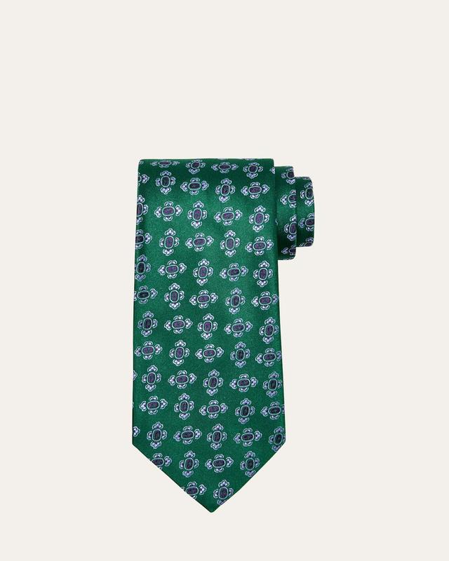 Mens Medallion Silk Tie Product Image