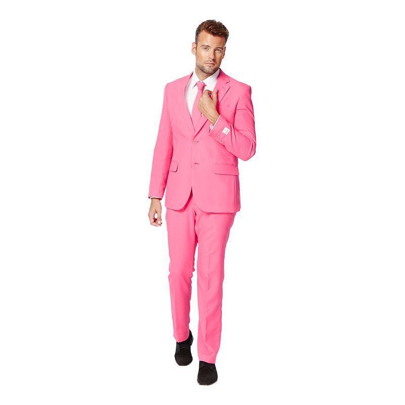 Mens OppoSuits Slim-Fit Solid Suit & Tie Set Product Image