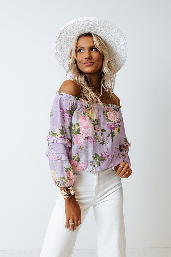 Festival Weather Floral Top Product Image