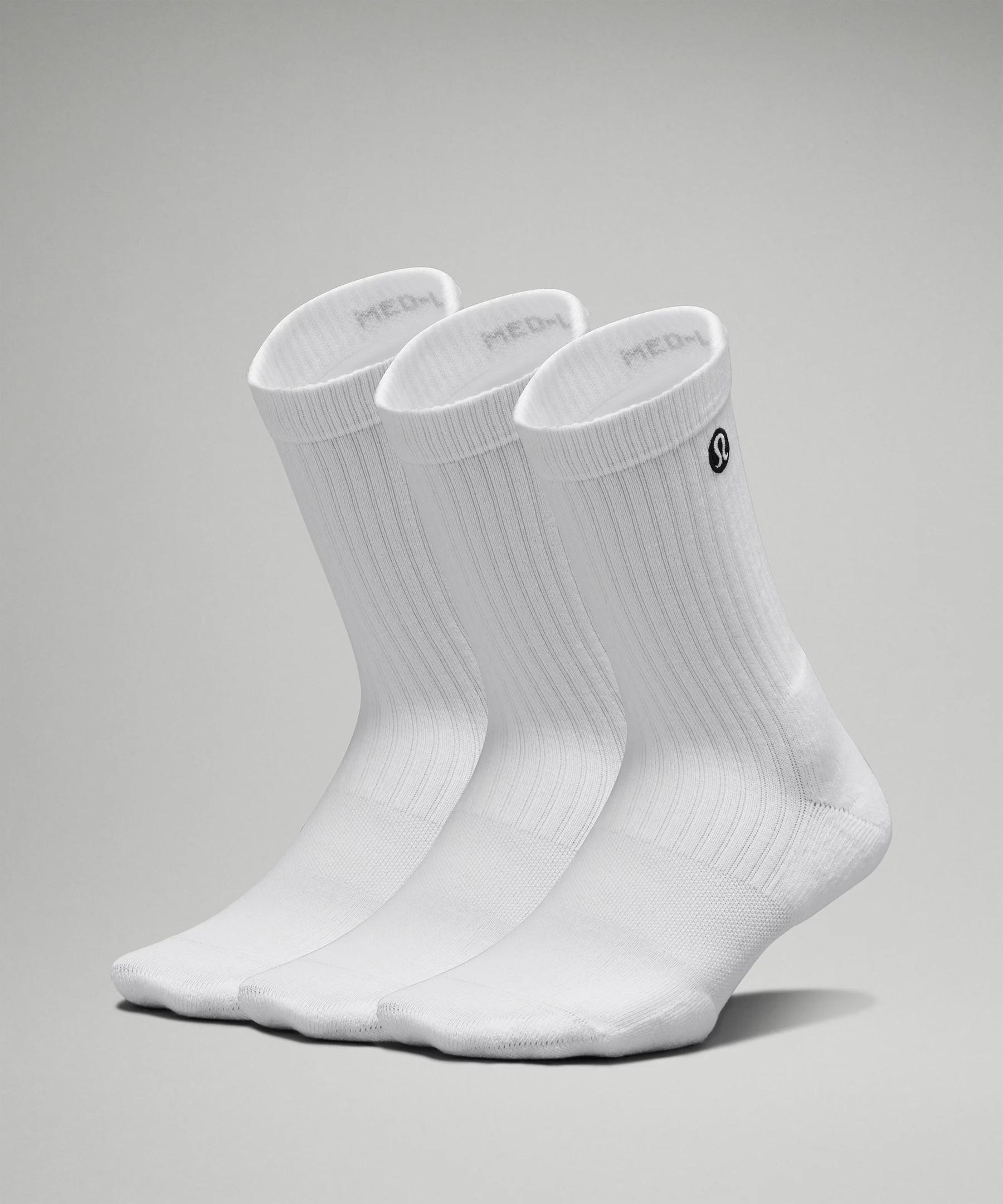 Women's Daily Stride Ribbed Comfort Crew Socks *3 Pack Product Image