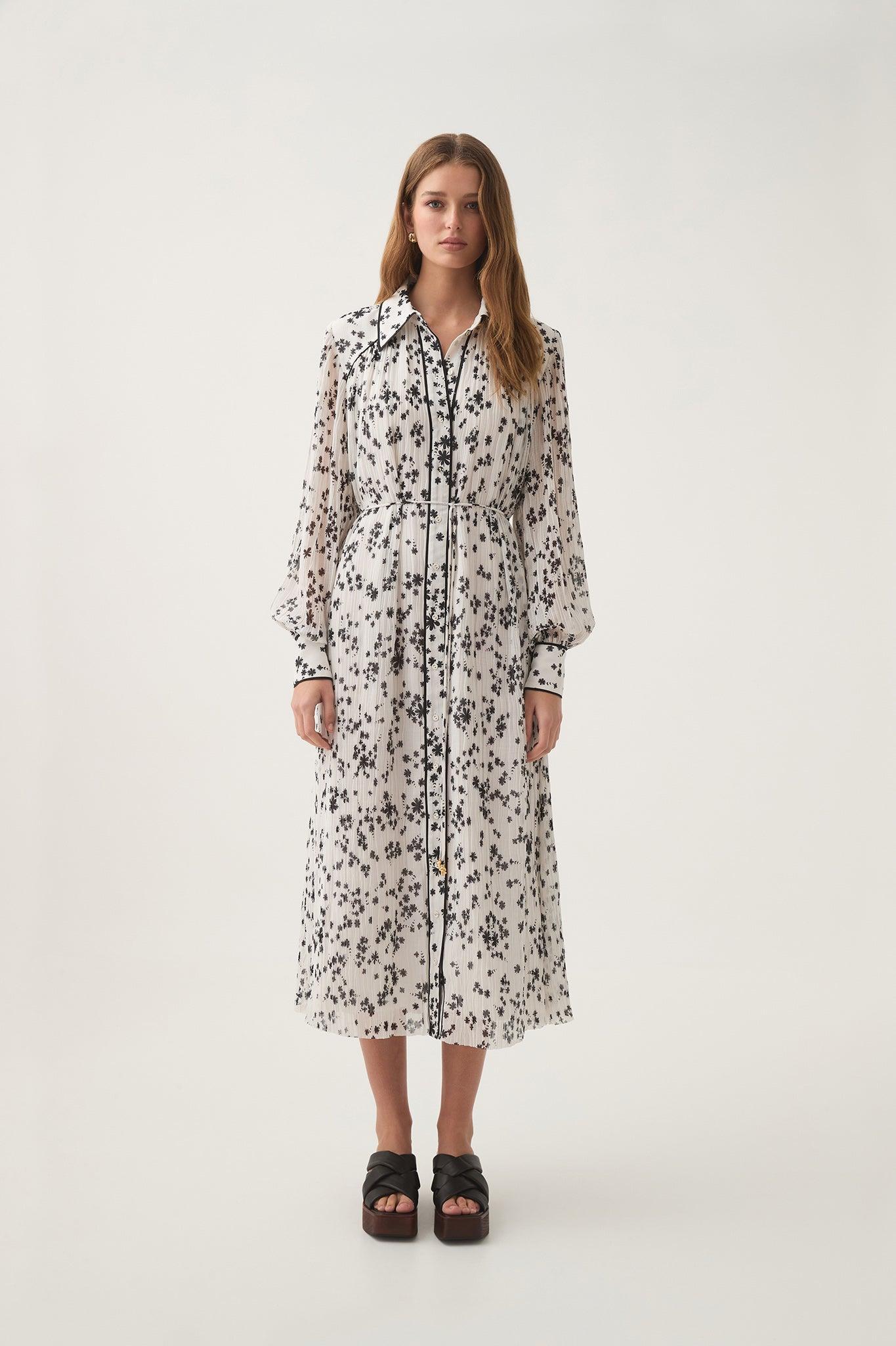 Starflower Midi Dress Product Image