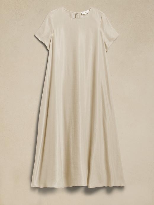 Aurelia Linen-Blend Maxi Dress Product Image