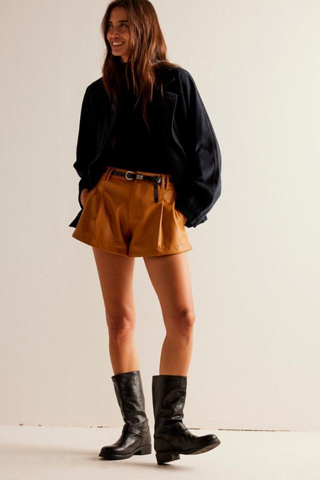 Vegan Leather Short Product Image