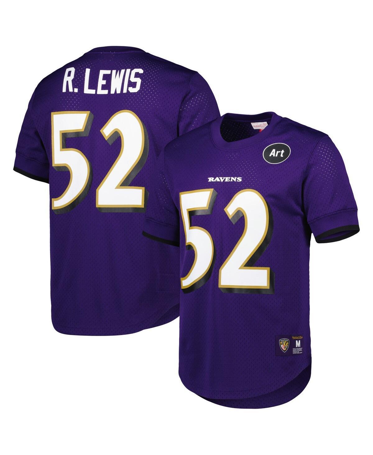 Mens Mitchell & Ness Ray Lewis Baltimore Ravens Retired Player Name & Number Mesh Top Product Image