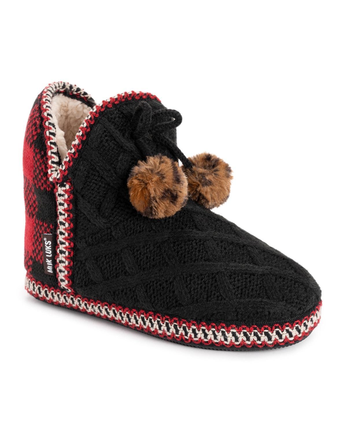 Muk Luks Womens Amira Slippers - Red Product Image