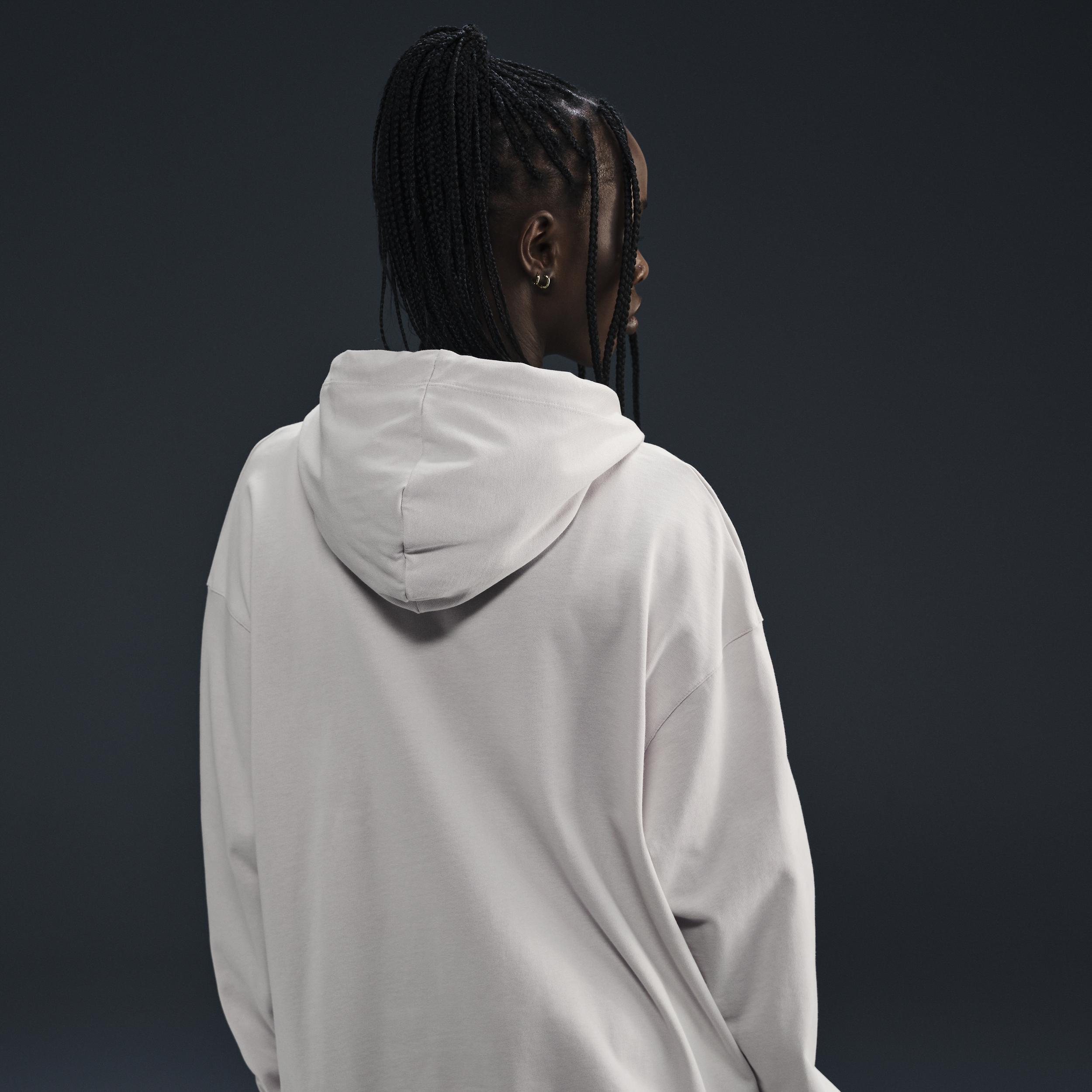 Nike Sportswear Women's Oversized Jersey Full-Zip Hoodie Product Image