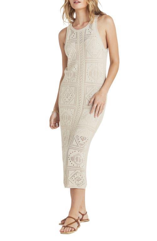 Splendid Kimi Crochet Tank Dress (Natural) Women's Dress Product Image