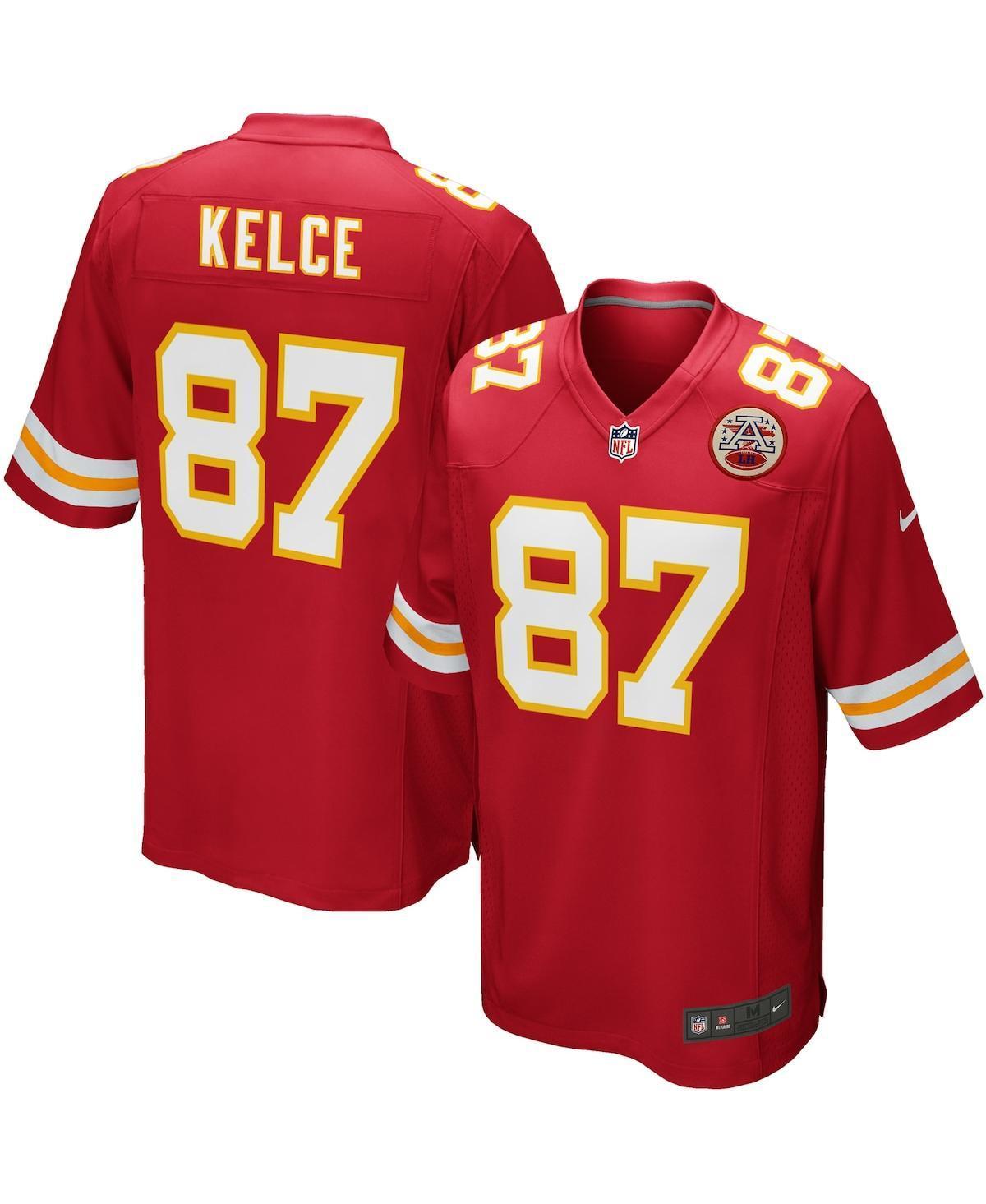 Nike Mens Travis Kelce Kansas City Chiefs Game Jersey - Red Product Image