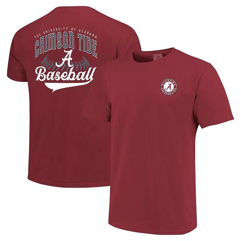 Mens Crimson Alabama Crimson Tide Baseball Comfort Colors T-Shirt Product Image