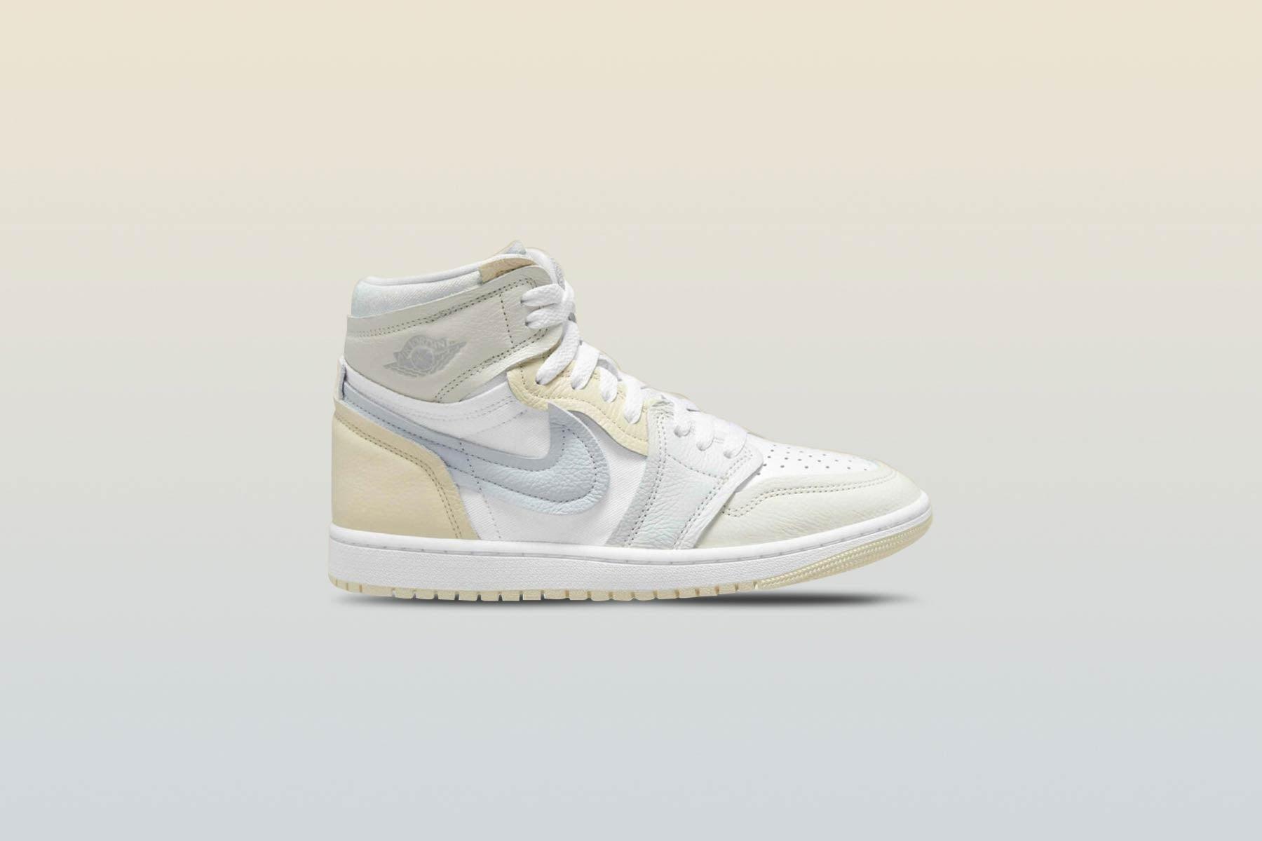 Air Jordan 1 MM High Women's - White/Pure Platinum/Sail Female Product Image