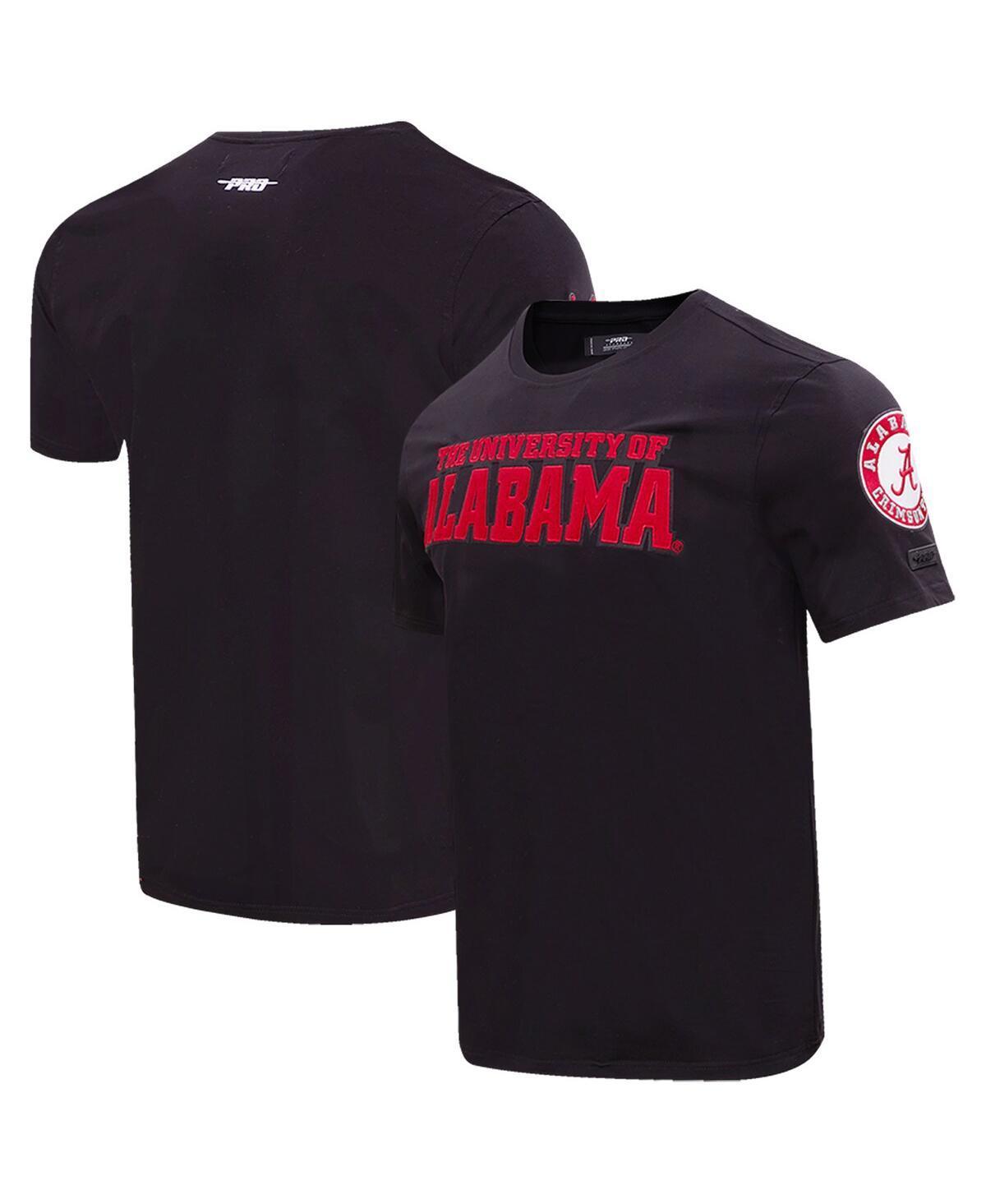 Mens Pro Standard Black Alabama Crimson Tide Classic T-shirt Product Image