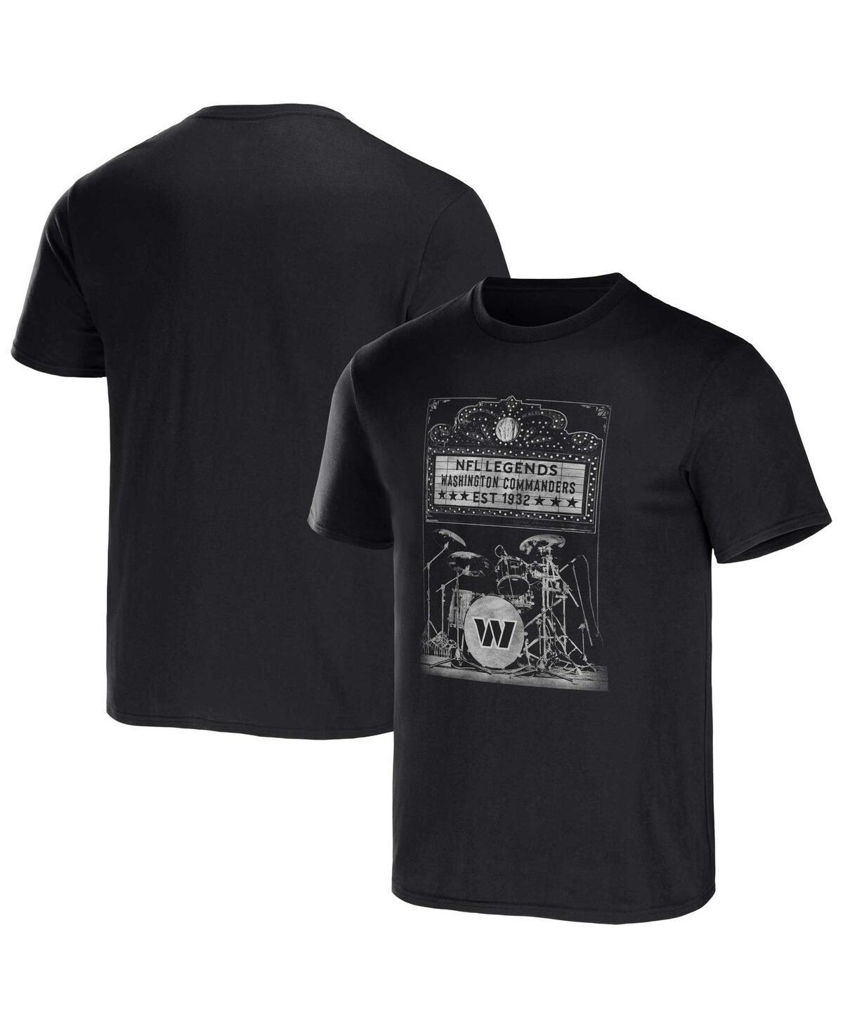 Mens Nfl x Darius Rucker Collection by Fanatics Black Washington Commanders Band T-shirt Product Image