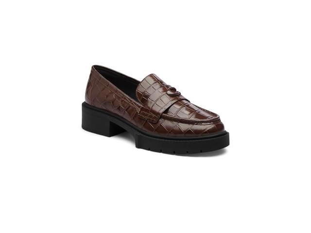 COACH Leah Loafer (Maple) Women's Shoes Product Image