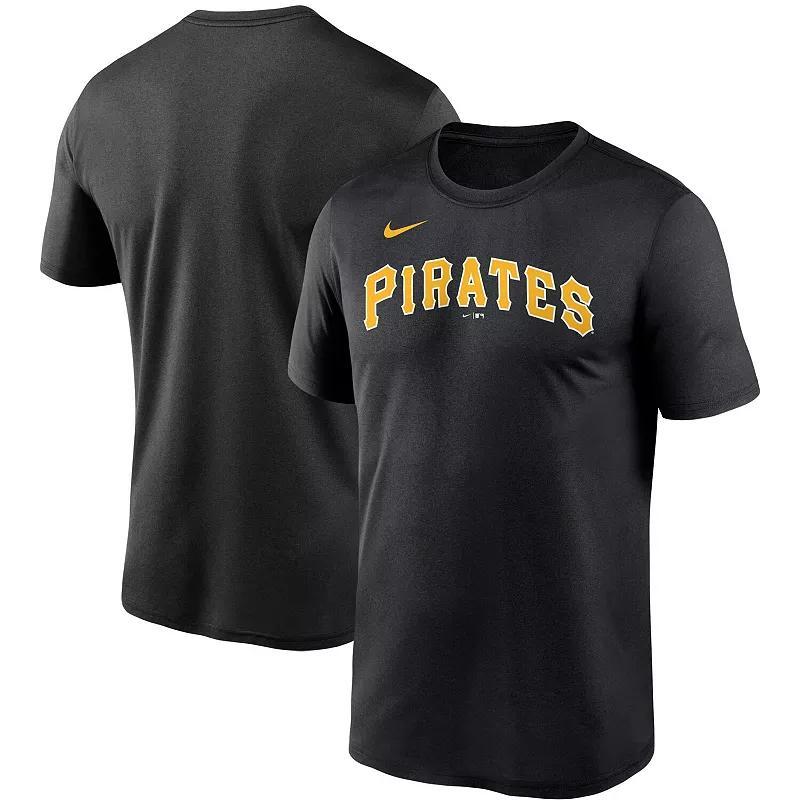 Mens Nike Pittsburgh Pirates Wordmark Legend Performance T-Shirt Product Image