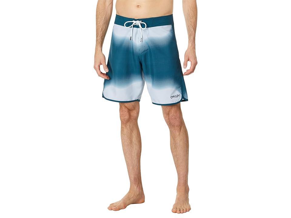 Oakley Solid Crest 19 Boardshorts (Storm Print) Men's Swimwear Product Image