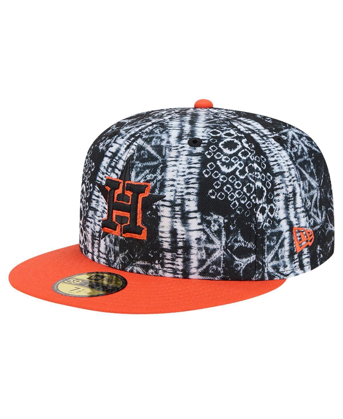 New Era Mens Black Houston Astros Sands 59FIFTY Fitted Hat Product Image