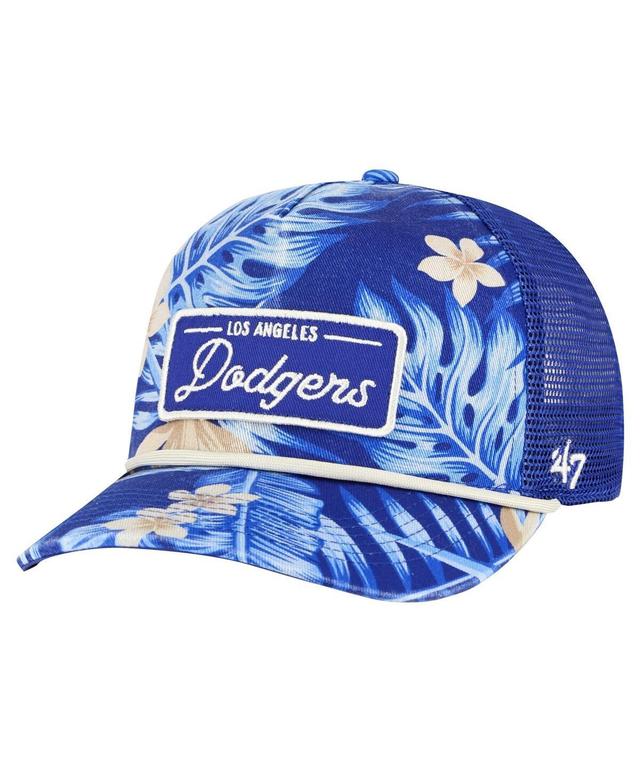 Mens 47 Royal Los Angeles Dodgers Tropicalia Trucker Hitch Adjustable Hat Product Image