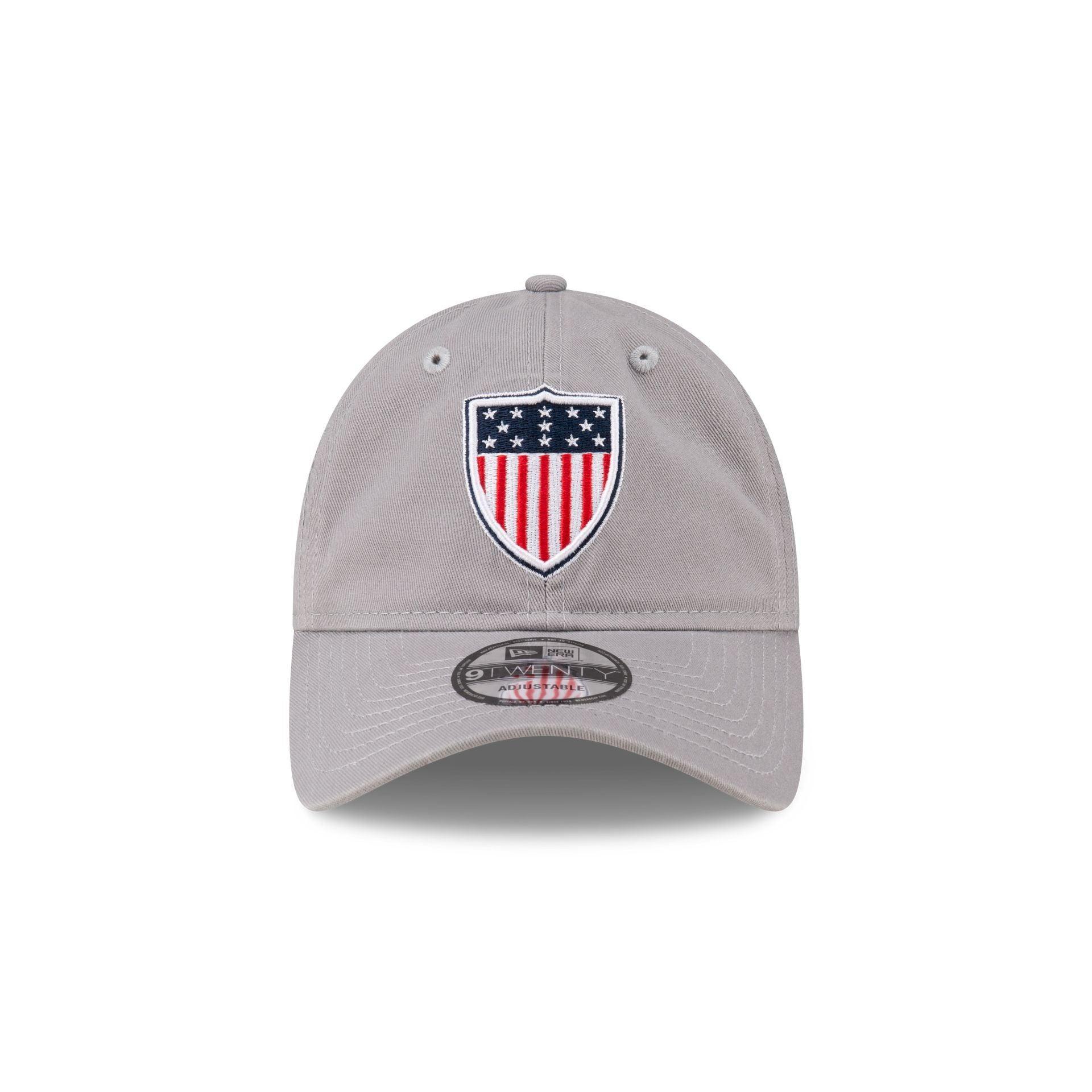 Team USA Shield Gray 9TWENTY Adjustable Hat Male Product Image