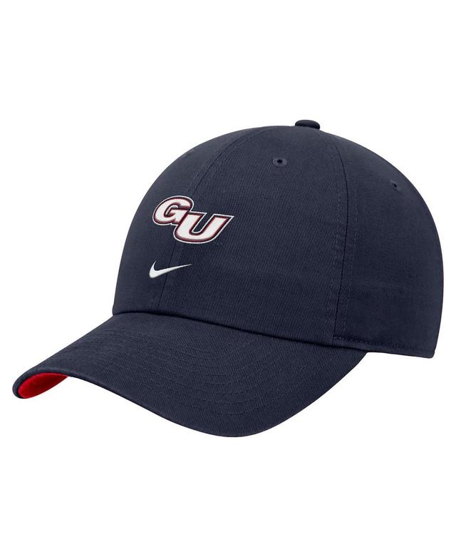 Nike Mens Navy Gonzaga Bulldogs 2024 Sideline Club Adjustable Hat Product Image