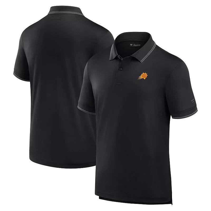 Mens Fanatics Black Phoenix Suns Front Office Polo Product Image