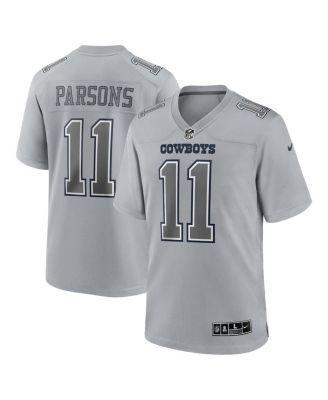 Mens Nike Zach Wilson Gray New York Jets Atmosphere Fashion Game Jersey - Gray Product Image