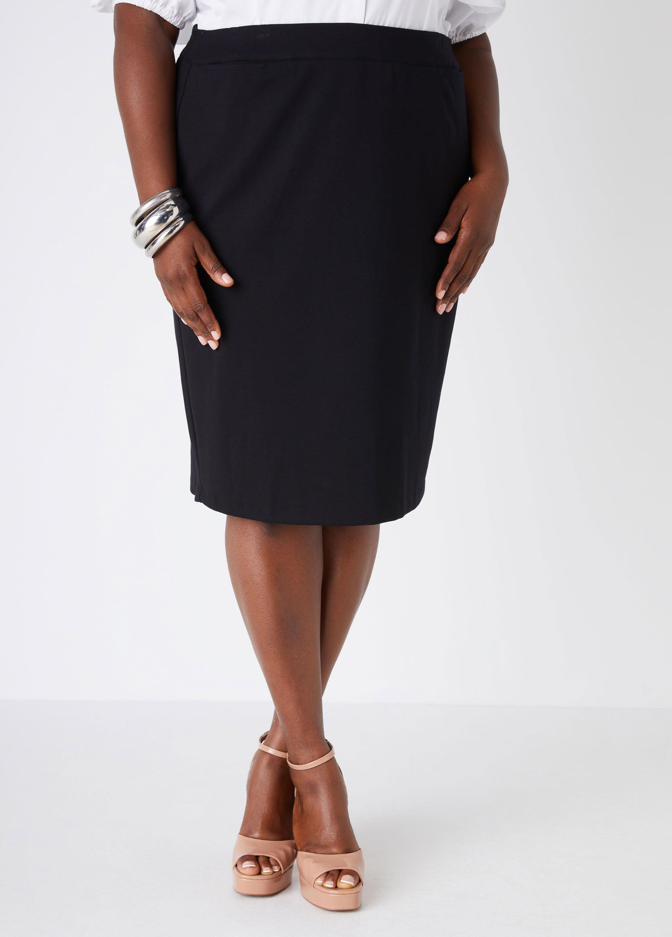 Ponte Pencil Skirt Product Image