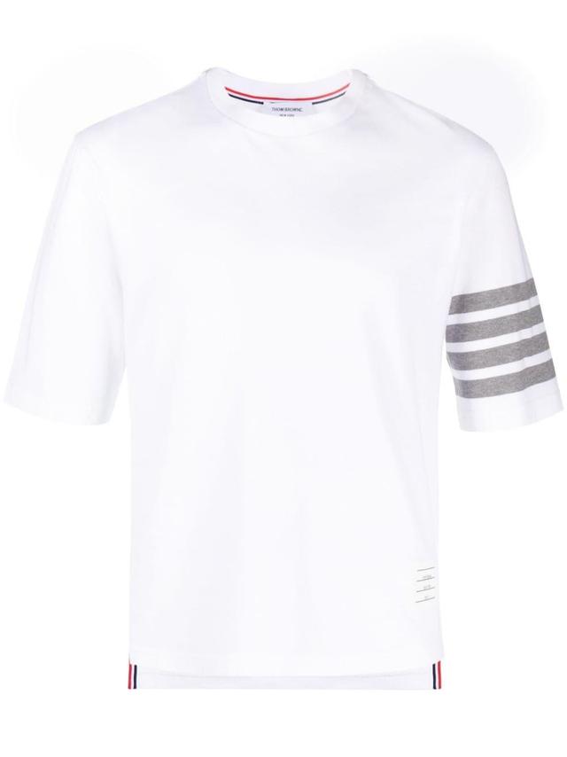 4-bar Stripe 2003-print Polo Shirt In White Product Image