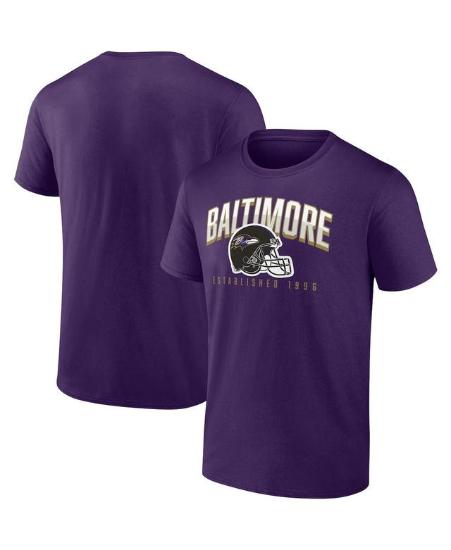 Mens Fanatics Purple Baltimore Ravens T-shirt Product Image