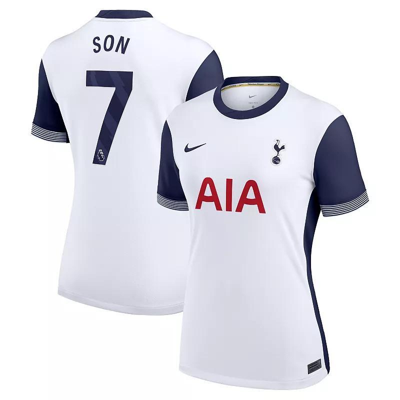 Womens Nike Son Heung-Min White Tottenham Hotspur 2024/25 Home Replica Player Jersey Product Image