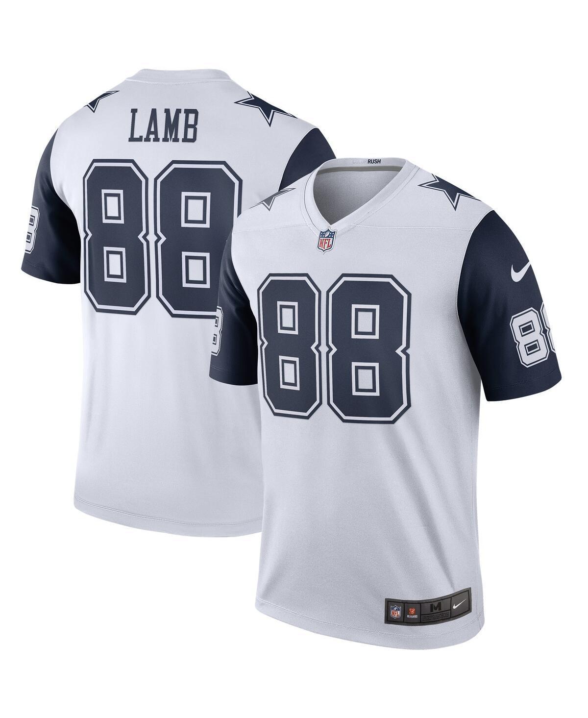 Mens Nike CeeDee Lamb White Dallas Cowboys 2nd Alternate Legend Jersey - White Product Image