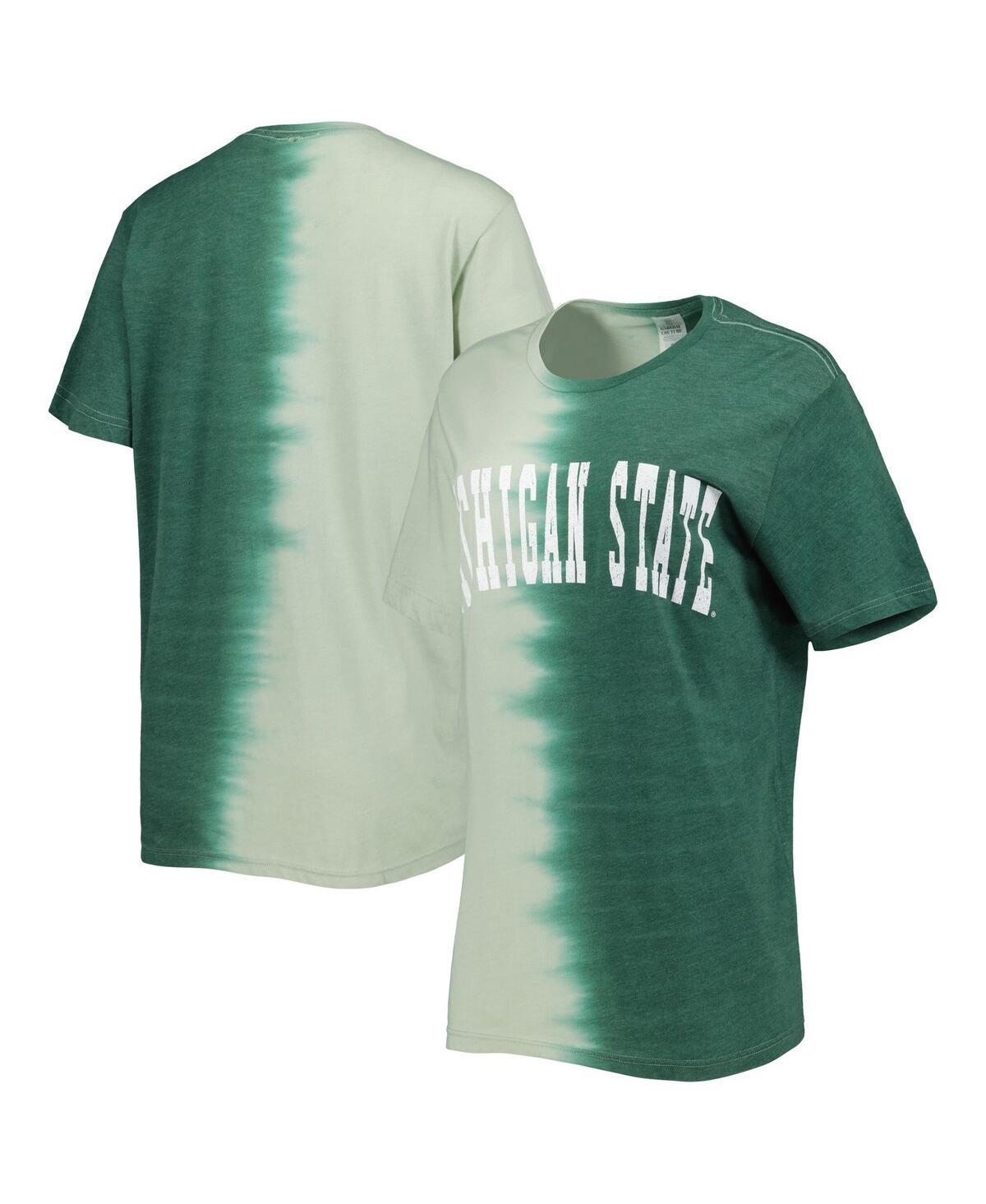 Womens Gameday Couture Michigan State Spartans Find Your Groove Split-Dye T-Shirt Product Image