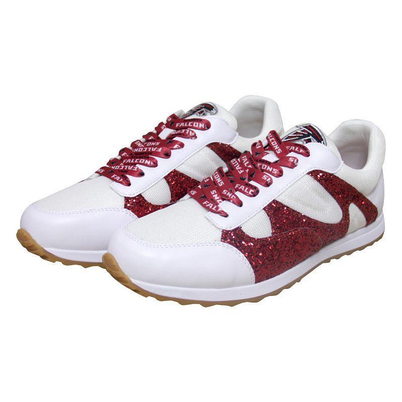 Womens Cuce Atlanta Falcons Glitter Sneakers Product Image