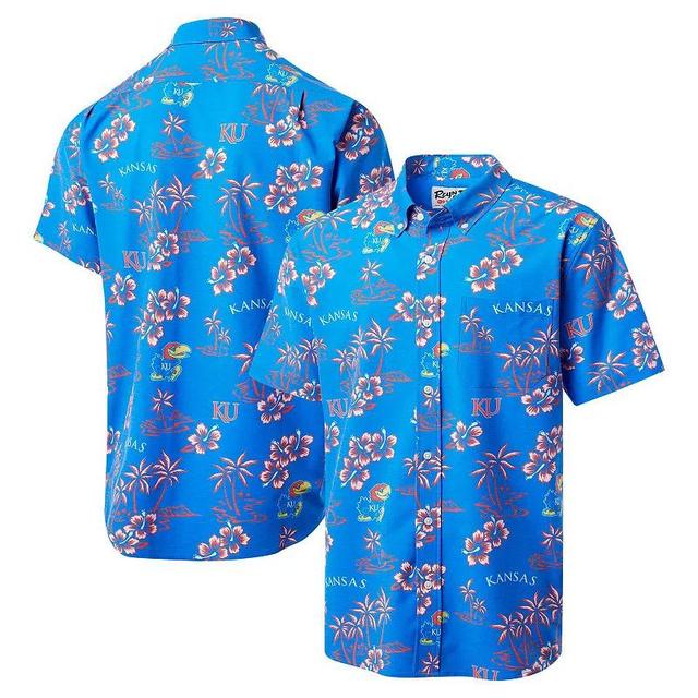 Mens Reyn Spooner Kansas Jayhawks Classic Button-Up Shirt Product Image